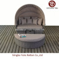 Открытый ротанга Big Daybed в матовый серый (1405)